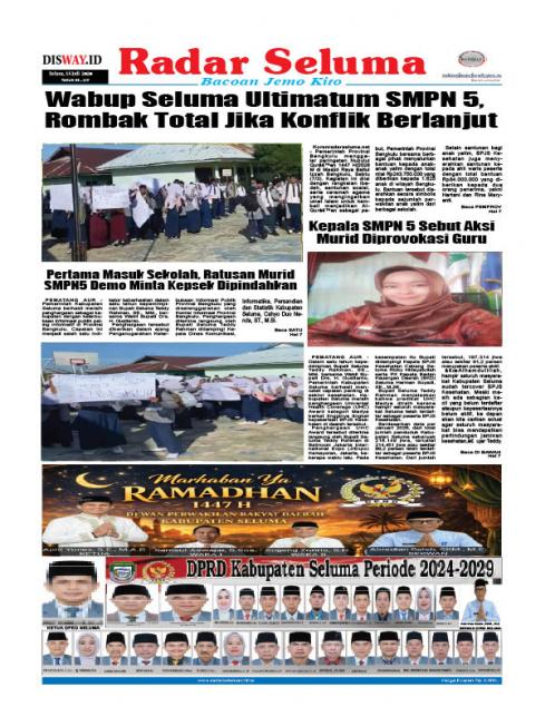 Radar Seluma 14 Juli 2026
