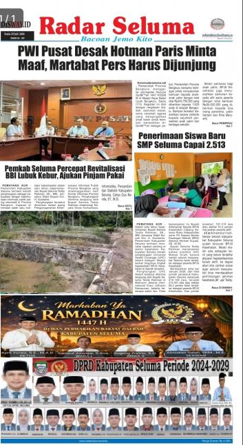Radar Seluma 20 Juli 2026