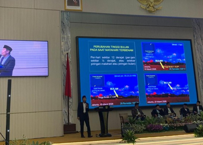   Hilal Tak Penuhi Kriteria, Kemenag Tetapkan 1 Syawal 1447 H 21 Maret