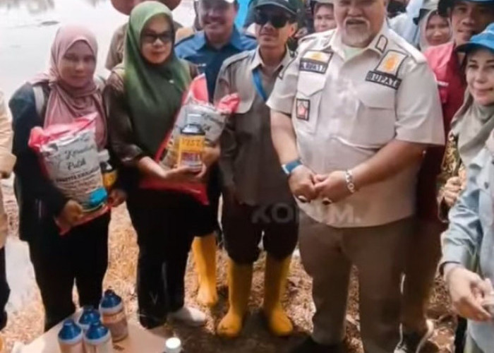  Bupati BS Ikut Gerakan Tanam Padi Serentak 50.000 Ha Padi Sawah