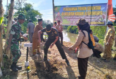  Cegah Bencana, Kodim 0425/Seluma Tanam 500 Pohon di Kawasan DAS