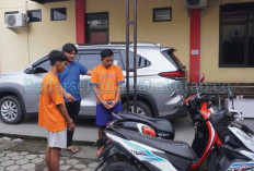 Dua Pelaku Curanmor di Kawasan Indekos Mahasiswa Diringkus, Sempat Buang Pelat Motor