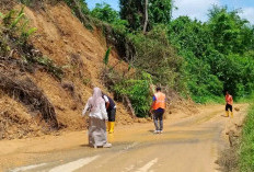 Rutin BPBD Pantau Lokasi Rawan Longsor