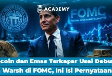 Bitcoin dan Emas Terkapar Usai Debut Kevin Warsh 