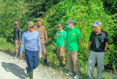 Bupati BS Janjikan, Jalan Mulkanaum dan Jalan Desa Sukarami, Segera Dibenahi