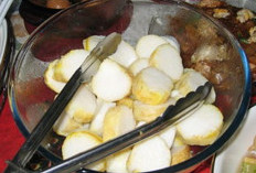 Lontong Hidang Utama Sarapan Pagi