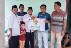 Baznas Seluma, Santuni Warga Mekar Jaya dan Ilir Talo