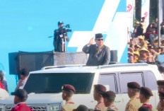 Prabowo Pimpin Upacara HUT ke-79 Bhayangkara di Monas Naik 