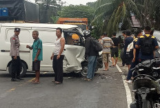 Diduga Ngantuk, Daihatsu Blind Van Hantam Pajero Sport