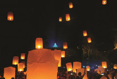 Festival Wisata 1000 Lampion di Borobudur