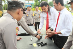 4 Senpi Ditarik, Pengecekan 22 Senjata Personel Polres Bengkulu Selatan