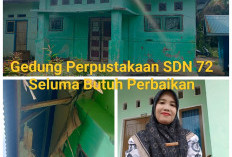 SDN 72 Seluma, Butuh Perbaikan Perpustakaan & Komputer, Untuk ANBK