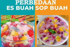 Perbedaan yang Menarik, Sering Dikira Sama Ini Perbedaan Sop Buah dan Es Buah