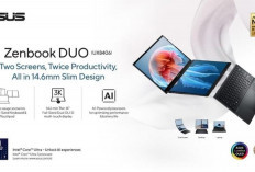  Laptop 2026, ASUS Zenbook DUO dengan Dual OLED 3K Layak Direkomendasi