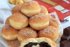 Donat Pisang Isi Coklat, Camilan Lezat yang Khas dan Tekstur Lembut