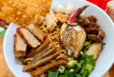 Mie Kepiting Hidangan Khas yang Menjadi Salah Satu Ikon Kuliner Pontianak 