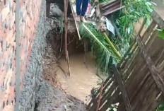 Sungai Masat Meluap, 3 Rumah Warga Bunga Mas Seluma Nyaris Hanyut