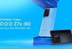 iQOO Z7x 5G: Baterai Super Besar dan Performa Tangguh dalam Smartphone Stylish