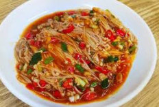 Resep Jamur Enoki Pedas Ala Korea