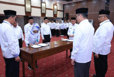 Lantik Pejabat Baru, Menaker Minta Berikan Kinerja Terbaik bagi Masyarakat