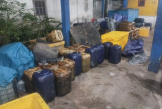 Ditreskrimsus Polda Bengkulu Ungkap Penimbunan BBM Subsidi, 4.059 Liter Bio Solar Diamankan