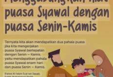 Menggabungkan Puasa Syawal dengan Puasa Senin-Kamis, Apakah Sah?