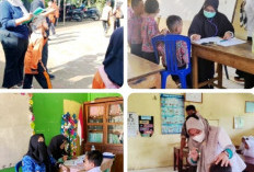 Puskesmas Talang Tinggi, Cek Kesehatan Gratis di 13 Sekolah di Seluma Barat