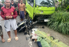 Dua Pelajar Tewas dalam Kecelakaan Motor VS Dump Truk di Jalan Lintas Lubuk Betung Seluma