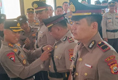Kapolres Seluma Pimpin Sertijab 4 Perwira Baru, Tekankan Optimalisasi Pelayanan Publik