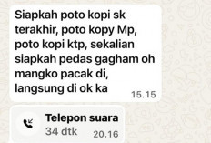 Beredar Screenshoot Oknum Tim Sukses, Minta Disiapkan 'Pedas Masin' Sebelum Mutasi