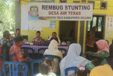 Gencar Rembuk Stunting, Puskesmas Masmambang Turun ke Desa Air Teras