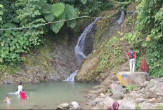 Air terjun Geluguran di Kecamatan Ulu Manna