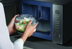 Samsung MS30T5018UK/SE: Microwave Solo 30 Liter dengan Quick Defrost dan Ceramic Inside