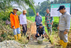 Pemdes Air Teras, Laksanakan Titik Nol Pembangunan Jalan Rabat Beton 