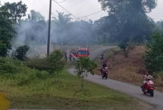 Damkar Seluma, Imbau Jangan Buka Lahan Dengan Dibakar