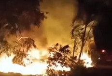 Kebakaran Hebat di Seluma, Ludes kan Bengkel dan Belasan Motor Konsumen