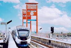 Selama Lebaran, Penumpang LRT Sumsel Tembus 213 Ribu 