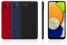 Samsung Galaxy A03: Smartphone Stylish dengan Kamera 48MP di Harga Ramah Kantong