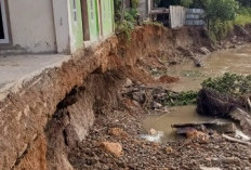 Rumah Amblas, Tak Kunjung Dapat Bantuan 