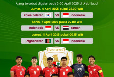 Jadwal Pertandingan Timnas Indonesia U-17 Piala Asia 2025