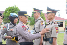 2 Pejabat Pensiun dan 2 Perwira Dimutasi, Kapolres Seluma Pimpin Sertijab