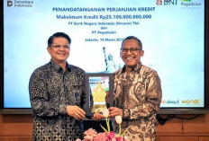 BNI Tambah Fasilitas Kredit Rp10 Triliun ke Pegadaian, Total Pembiayaan Capai Rp25,1 Triliun