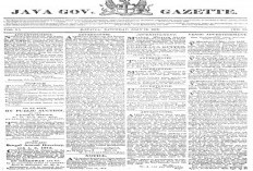 Java Government Gazette: Jejak Pers Kolonial Inggris di Jawa