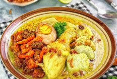 Lontong Opor Komplit, Hidangan yang Wajib ada di Momen Lebaran