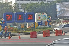 Pemasangan Countdown HUT ke-500 Jakarta di Bundaran HI Tuai Kritik Warga