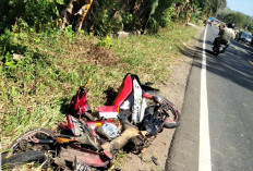 Terlalu Egois dan Maksa Nyalip, Truk Maut ini Hantam Pengendara Sepeda Motor Hingga MD