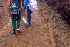 Dana Tak Ada, Banyak Jalan Menuju Sekolah Rusak
