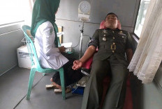 Hari Juang Kartika TNI AD Ke – 79, Kodim 0408/BS Gelar Donor Darah