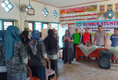 Gencar Rembuk Stunting, Puskesmas Pajar Bulan Turun ke Desa 