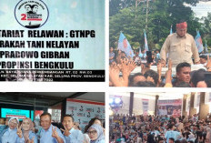 Gerakan Tani Nelayan Prabowo Gibran (GTNPG) Provinsi Bengkulu, Siap Menangkan Prabowo Gibran